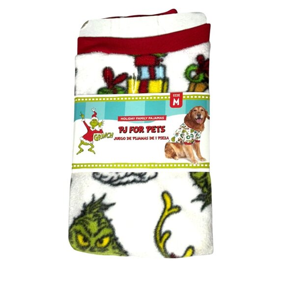 Dr. Seuss Grinch Pet Pajamas M - Picture 2 of 4